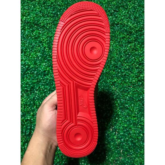 Air Force 1 Low '07 LV8 1 Triple Red CW6999-600 New With Box - Picture 8 of 11
